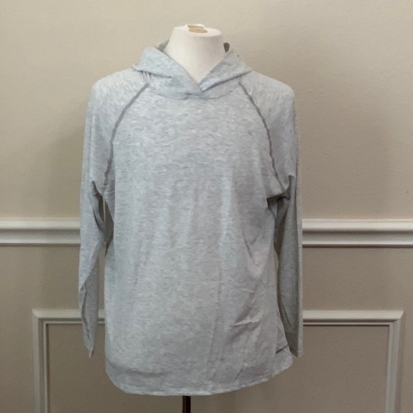 XGO UPF 39+ SUN HOODIE - Heather Grey - Picture 2 of 8